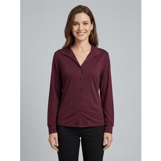 Camisa Manga Longa Autentique Feminina BORDO