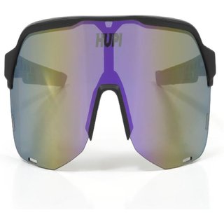 Óculos de Sol HUPI Huez Preto/Roxo - Lente Roxo Espelhado Roxo