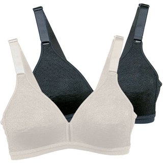 Kit com 2 Sutiãs sem Aro e sem Bojo Olimpo Demillus 61019
