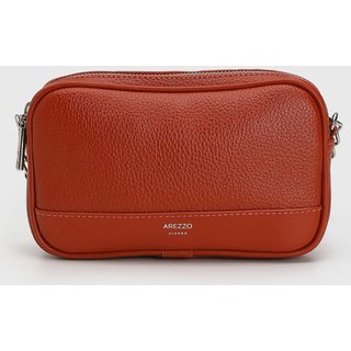 Bolsa Feminina Arezzo Oran Alça Corrente Vermelha