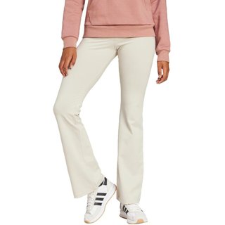 Calça legging Flare Essentials com Logo Pequeno adidas Sportswear Bege