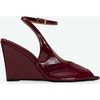 Peep Toe Lis Bordô Suzana Santos