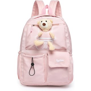 Mochila Feminina Polo One Reforçada Bolsa Escolar Ursinho
