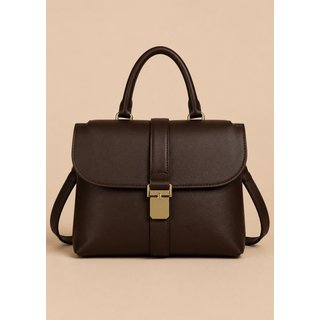 Bolsa Pequena Transversal D Bell Outlet Fashion Monograma Marrom