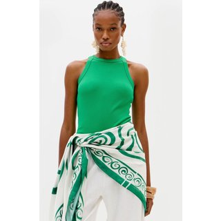 Blusa Regata Canelada Básica Lança Perfume