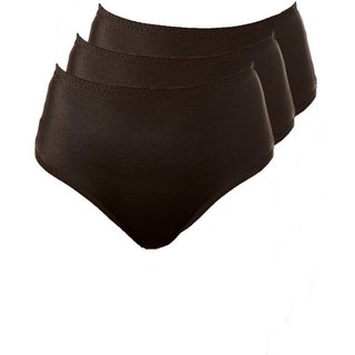 Kit com 3 Calcinhas Alta Chanson Demillus 57850 Preto