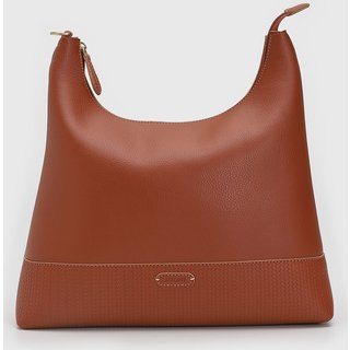 Bolsa Feminina Anacapri Grande Texturizada Caramelo