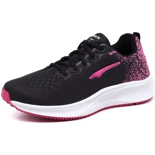 Tênis Feminino de Academia Caminhada Leve Confortavel Preto