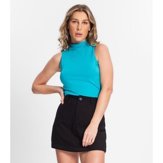 Regata Feminina Gola Alta Endless Azul