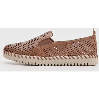 Tênis Feminino Bottero Slip On Perfurado Branco