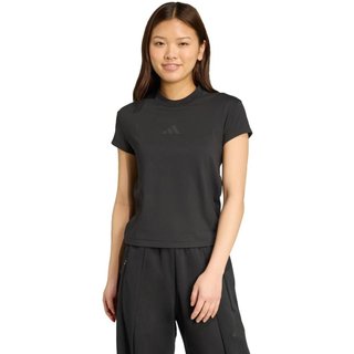 Camiseta Baby Look adidas Z.N.E. adidas Sportswear Preto
