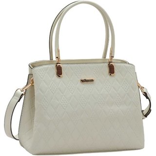 Bolsa Feminina Chenson Geométrico 3485261 Bege