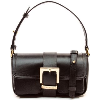 Bolsa Arya Couro Preto Cecconello C2905-9