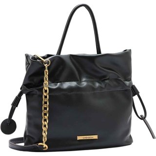 Bolsa Feminina Chenson Original Minimalista Luxo Mão Preto 3485041