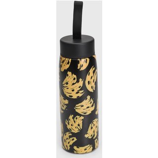 Garrafa FARM Que Sede 500ml Bossa Banana Preta e Amarelo