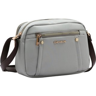 Bolsa Feminina Chenson Microfiber Cinza 3184585