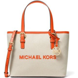 Bolsa Tote Jet Set Pequena De Algodão 35S4gtvt0c634