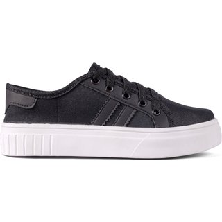 Tênis Feminino Herlim Casual Original Flatform Plataforma Sola Alta Preto