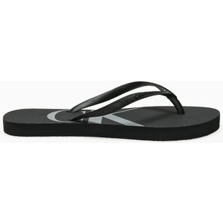 Chinelo Feminino Logo Corrido Calvin Klein Jeans - Preto Calvin Klein Jeans