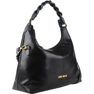 Bolsa feminina em couro Linea Bella 5235 Preto