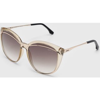 Óculos de Sol Feminino Colcci Bege Translúcido Lente Degradê