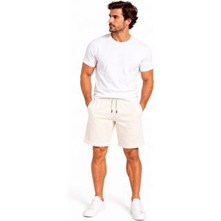 Bermuda Masculina Molecotton D Bell Outlet Fashion Off-white