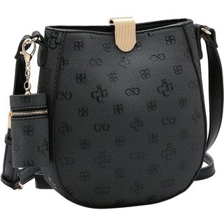 Bolsa Feminina Chenson Monograma Atemporal 3485420 Preto