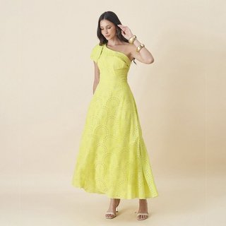Vestido De Festa Auston Maryn Amarelo