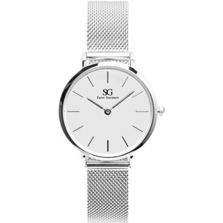 Relógio Feminino Saint Germain Harlem Silver 32mm Prata