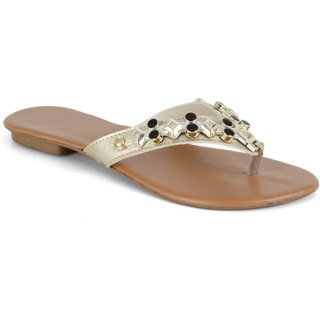 Sandália Rasteira Feminina Rasteirinha Mr Try Shoes Pedrarias Leve Básica Preta