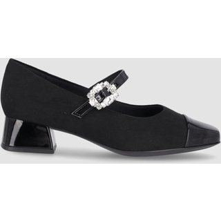 Sapato Boneca Tati Salto Médio Preto