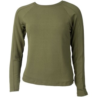 Blusa Feminina Giraffe Malha Básica Verde Militar