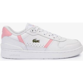 Tênis Lacoste Feminino T-Clip Set de Couro Branco
