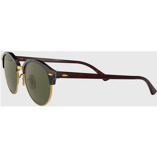 Óculos de Sol Ray-Ban Clubround Marrom