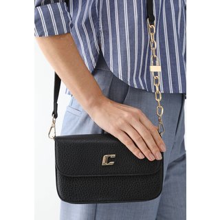 Bolsa Transversal Feminino Alça Ajustável Preta