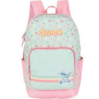 Infantil - Mochila de Costas Média Stitch Disney Verde