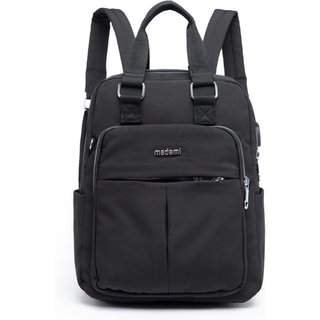 Mochila Feminina Madami Bolsa Executiva Notebook Antifurto Reforçada Entrada USB