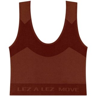 Top Nadador Seamless Com Decote Em U Move