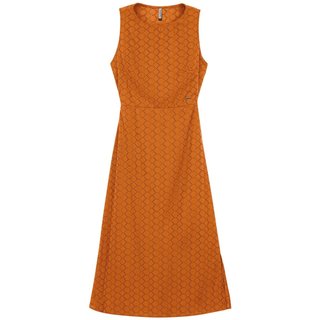 Vestido Feminino Midi Laise Marialícia Laranja