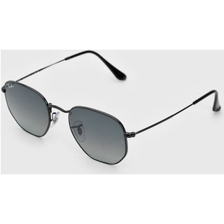 Óculos De Sol Ray-Ban Hexagonal Preto
