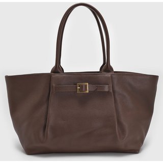 Bolsa Feminina Santa Lolla Fivela Marrom