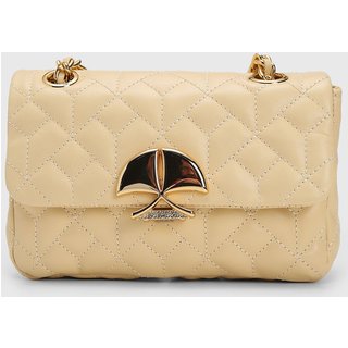 Bolsa Pequena Luiza Barcelos Matelassê Bege