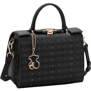 Bolsa Feminina Chenson Cristal Monograma 3485401 Preto