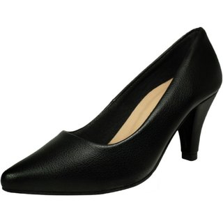 Scarpin Salto Baixo Fino Luiza Sobreira Preto Mod. 2224