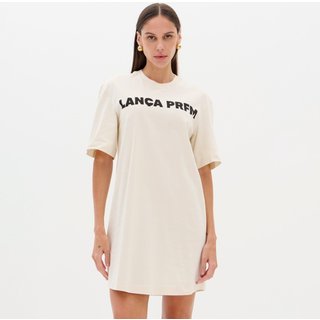 Vestido Curto Lança Perfume Tdress Ou26 Off White Feminino