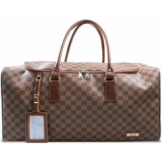 Mala Artlux para Viagem Paris Caramelo