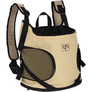 Infantil - Bolsa Canguru Pet Média para Passeio Ajustável Camp Up4you Bege