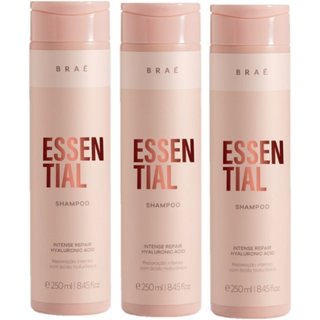 Kit Braé Essential Shampoo Extra (3 produtos)