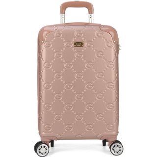 Mala de Viagem Bordo ABS Casual Lion Rodas 360 Gash Rosa