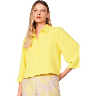 Camisa Acostamento Fashion Pr25 Verde Bright Feminino